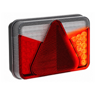 Lampa tylna ASPÖCK MULTILED V bajonet 5PIN 4 funkcje lewa