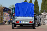 Przyczepka jednoosiowa 200x106 UNITRAILER GARDEN 200 KIPP ze stelażem H-800 i plandeką niebieską