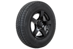 Koło wzmacniane do przyczepy OPONA KENDA 185/80 R14C 104/102N FELGA ALU STARCO czarna 5.5Jx14"H2 5x112 ET:30