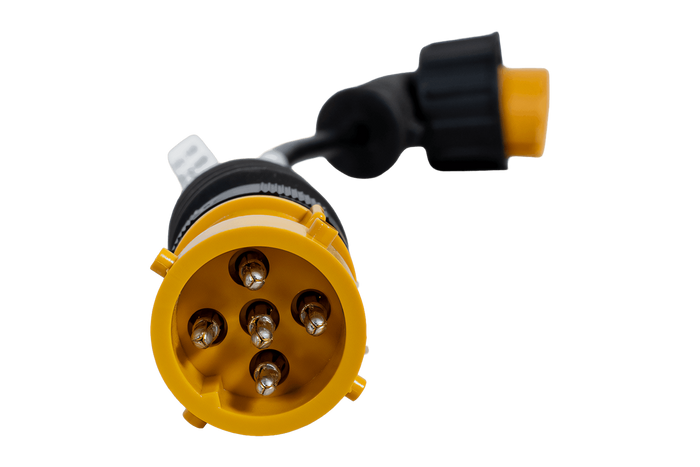 Adapter bajonet 5-PIN / złącze kątowe ASS2 7-PIN ASPÖCK przejściówka lewa