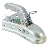 Zaczep kulowy KNOTT 6E0176.001 do przyczepki 750kg z dyszlem typu V