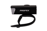 Przednia lampka rowerowa PROFEX 82004 Pro Alu Li-Pol USB