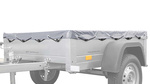 Pokrowiec płaski UNITRAILER  plandeka do przyczepy 150x106cm GARDEN TRAILER 150 KIPP