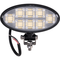 Lampa robocza LED reflektor TT TECHNOLOGY BLACK TT.13417 160xLED 8900lm owalna