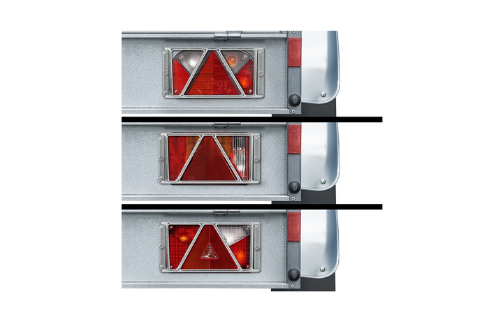 Kratka ochronna tylnej lampy przyczepy ProPlus osłona tylnego światła 270x132x68mm