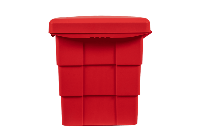 Skrzynia na materiały sypkie DAKEN 86014 PITBOX pojemnik na piasek, sól drogową 655x570x520mm 108,5l