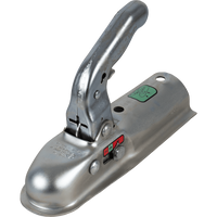 Zaczep kulowy KNOTT K7,5-D do przyczepki 750kg z dyszlem rurowym 60mm