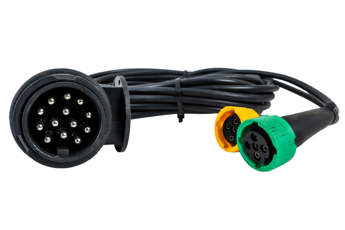 Lampy tylne DOBPLAST DPT35 LED + wiązka MANTES 4m 13PIN