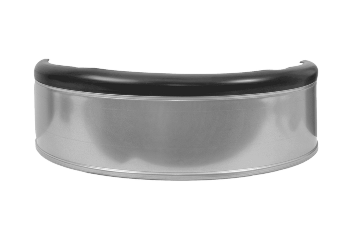 Błotnik do przyczepy 13-15" DOMAR DK7110 nadkole 820/240mm metalowy z gumową krawędzią