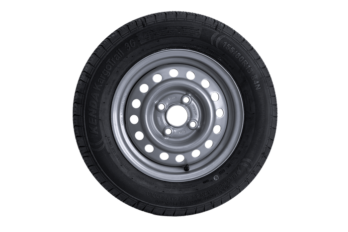 Koło do przyczepki OPONA KENDA 155/80 R13 84N FELGA KENDA 4Jx13"H2 4x100 ET:30