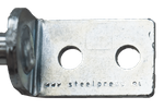 Uchwyt zawiasu burtowego STEELPRESS UZ-01B mocowanie burty przyczepy