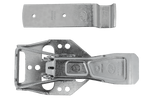 Zaczep burtowy z zapinaczem STEELPRESS ZB-04C+Z-01A kompletne zamknięcie burty przyczepy