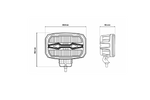 Lampa robocza LED reflektor KAMAR X-SPIDER NINJA L3443 80xLED 80W