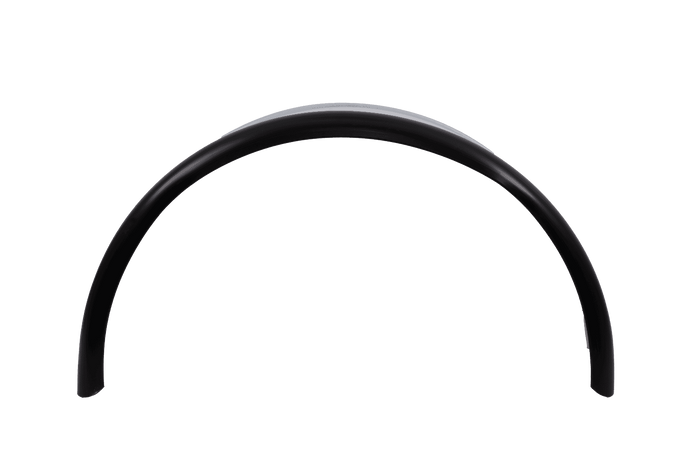 Błotnik do przyczepy 13-15" DOMAR DK7110 nadkole 820/240mm metalowy z gumową krawędzią