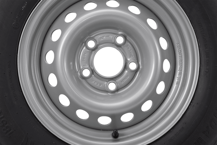 Koło wzmacniane do przyczepy OPONA KENDA 185/80 R14C 104/102N FELGA KENDA 5.5Jx14"H2 5x112 ET:30