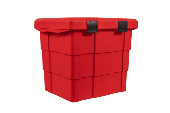 Skrzynia na materiały sypkie DAKEN 86014 PITBOX pojemnik na piasek, sól drogową 655x570x520mm 108,5l