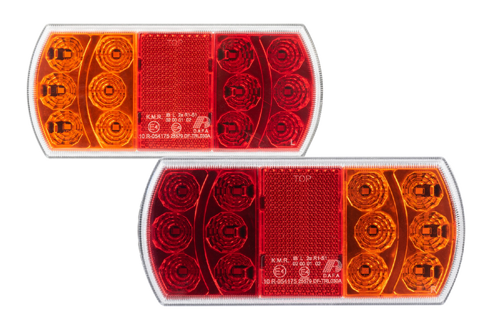 Lampy tylne TruckLED L1846+L1847 LED 5 funkcji lewa+prawa