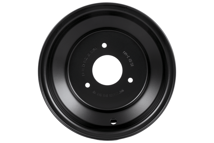 Felga stalowa UNITRAILER czarna 5ATx8"H2 3x90 ET:-11.23