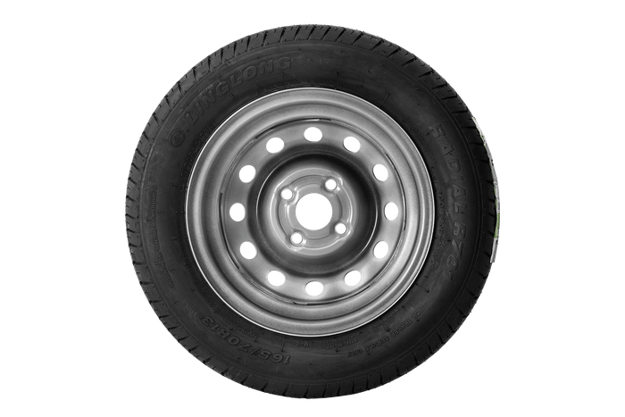Koło do przyczepki OPONA LINGLONG 165/70 R13 79N FELGA UNITRAILER 4Jx13"H2 4x100 ET:30