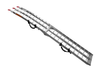 Najazd składany UNITRAILER ALR002 rampa najazdowa aluminiowa do przyczepy lawety 221cm 340kg z pasem