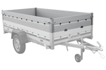 Burty BIS aluminiowe do przyczepy UNITRAILER GARDEN 264 KIPP ALU oraz 264/2 KIPP ALU