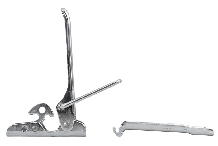 Zaczep burtowy z zapinaczem STEELPRESS ZB-01+Z-02 kompletne zamknięcie burty przyczepy