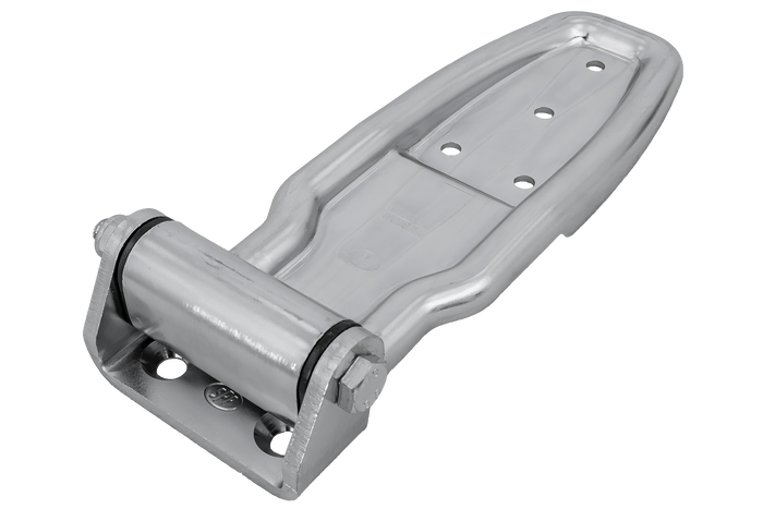 Zawias burtowy z uchwytem do zabudowy STEELPRESS HB-01.270-02+UH-01 kompletne mocowanie burty przyczepy