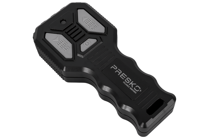 Wciągarka elektryczna do przyczepy lawety PRESKO RAPTOR 13.5FS 12V 6130kg z liną 24m